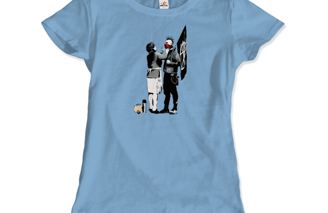 Banksy Anarchist Punk & His Mother T-Shirt