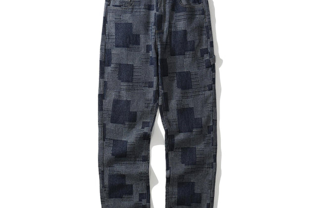 Black Stacked Personality Jeans Men Hot Selling Jeans Pants for Men PUNK - Constantin & Crys