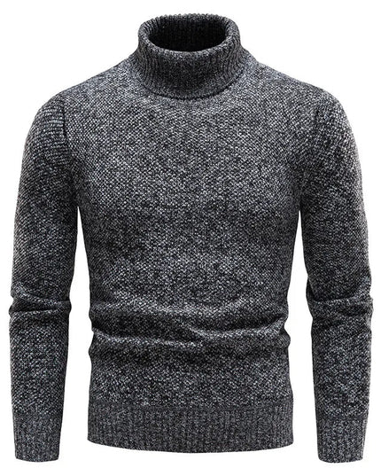 Brand Men Turtleneck Sweaters and Pullovers 2023 New Fashion Knitted Sweater - Constantin & Crys
