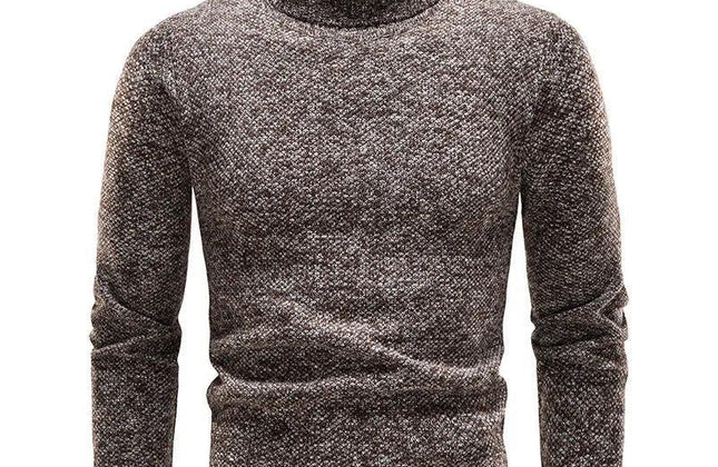 Brand Men Turtleneck Sweaters and Pullovers 2023 New Fashion Knitted Sweater - Constantin & Crys