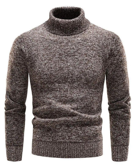 Brand Men Turtleneck Sweaters and Pullovers 2023 New Fashion Knitted Sweater - Constantin & Crys
