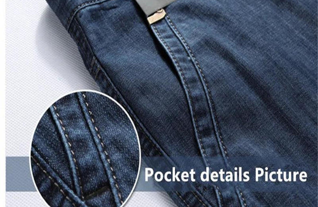 Cargo Jeans Men Big Size Casual Multi - Pocket Jeans Male Clothe - Constantin & Crys