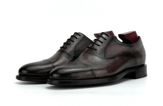 Cie Full Grain Calf Leather Goodyear Handmade Men Shoe Leather Outsole Bespoke - Constantin & Crys