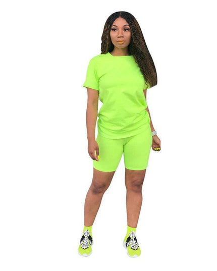 Custom Outfits Women T Shirt and Short Sets Summer 2 Two Piece Short - Constantin & Crys