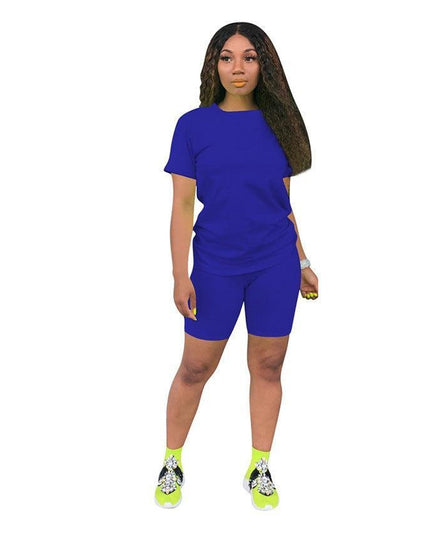 Custom Outfits Women T Shirt and Short Sets Summer 2 Two Piece Short - Constantin & Crys