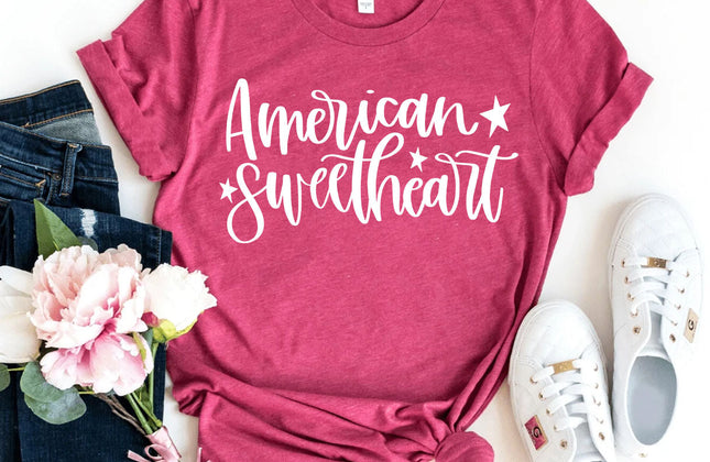 American Sweetheart T-Shirt | Bella Canvas Premium Tee