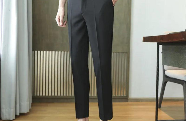 Dress Pants for Men High Quality Korean Luxury Clothing Drape Suit Pants - Constantin & Crys