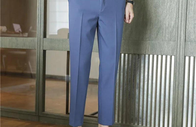 Dress Pants for Men High Quality Korean Luxury Clothing Drape Suit Pants - Constantin & Crys