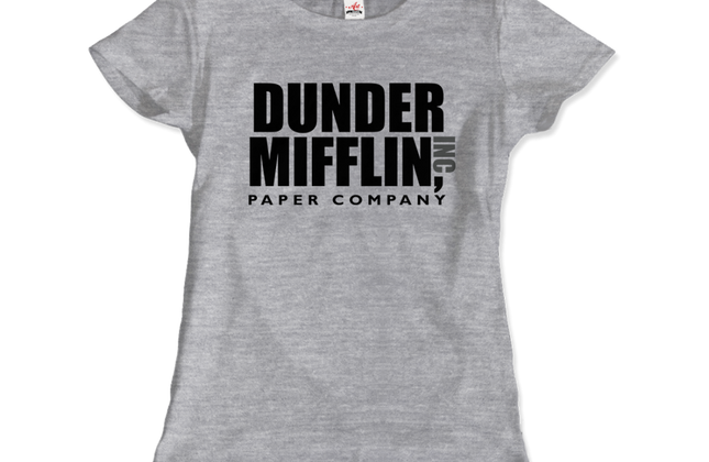 Dunder Mifflin Paper Company Graphic T-Shirt | The Office Fan Tee