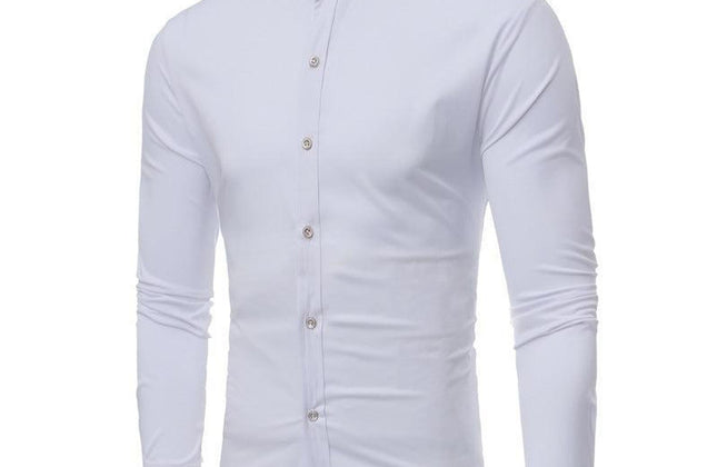 Fashion Men's Shirts for Men Designers Embroidery Slim Fit Casual Long Sleeve - Constantin & Crys