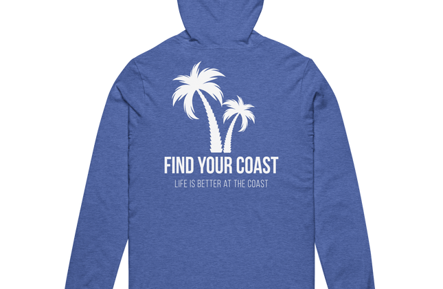 Find Your Coast® Coastal Breeze Hooded Shirt - Constantin & Crys