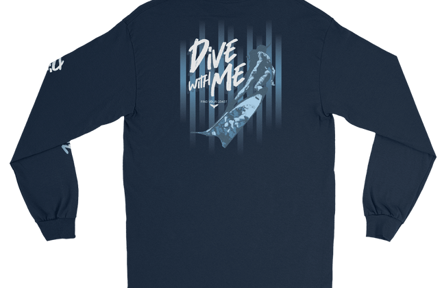 Find Your Coast® Diver All - Season Essential Long Sleeve Tees - Constantin & Crys