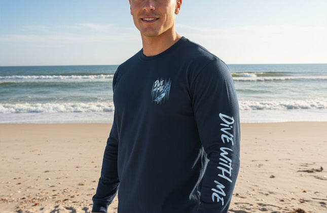 Find Your Coast® Diver All - Season Essential Long Sleeve Tees - Constantin & Crys