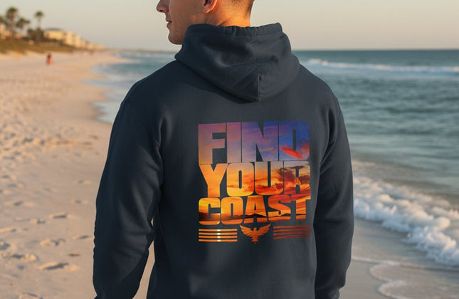Find Your Coast® Heritage Sunset Explorer Hoodie - Constantin & Crys