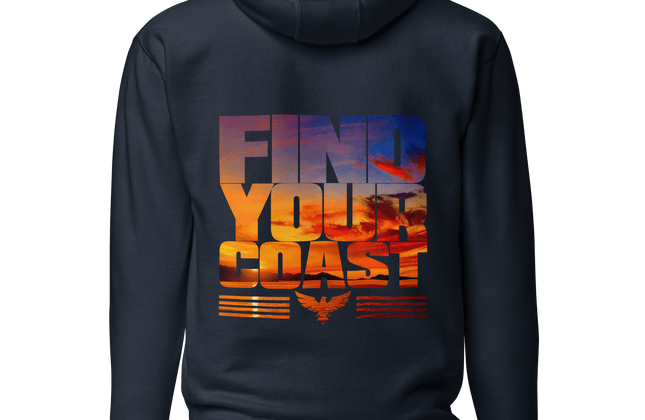 Find Your Coast® Heritage Sunset Explorer Hoodie - Constantin & Crys
