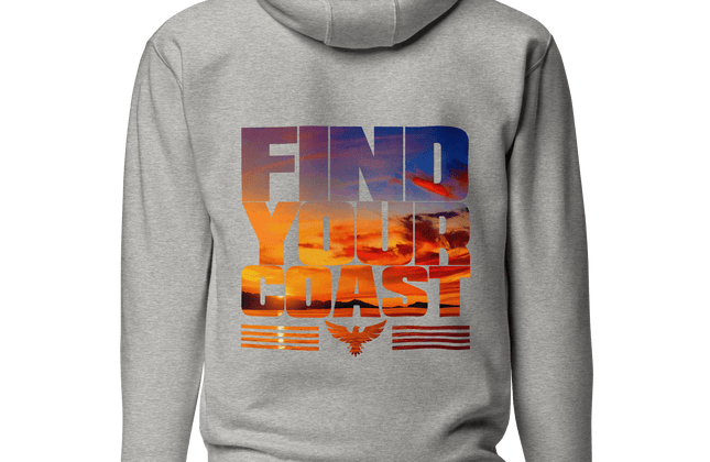 Find Your Coast® Heritage Sunset Explorer Hoodie - Constantin & Crys