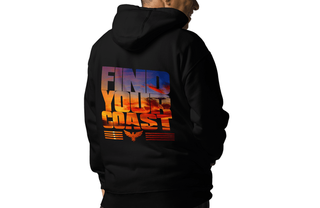 Find Your Coast® Heritage Sunset Explorer Hoodie - Constantin & Crys