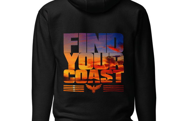 Find Your Coast® Heritage Sunset Explorer Hoodie - Constantin & Crys