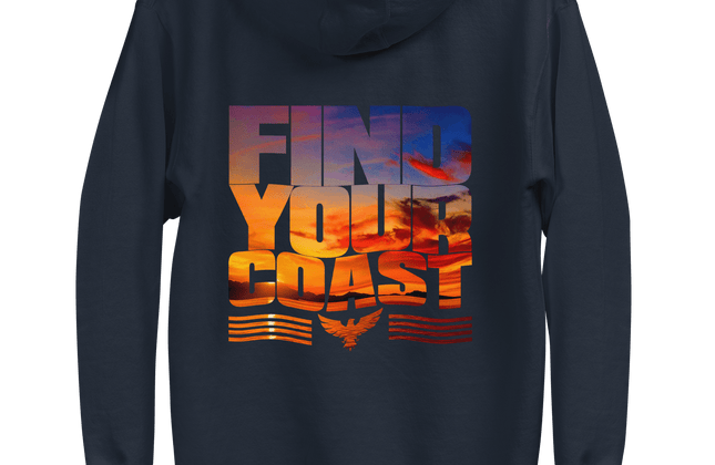 Find Your Coast® Heritage Sunset Explorer Hoodie - Constantin & Crys