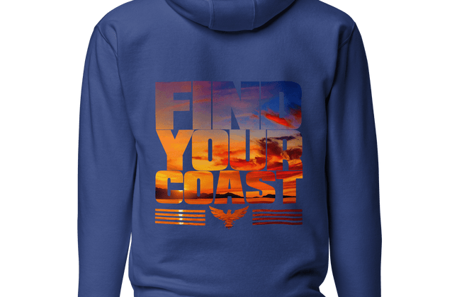 Find Your Coast® Heritage Sunset Explorer Hoodie - Constantin & Crys