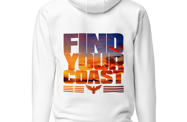 Find Your Coast® Heritage Sunset Explorer Hoodie - Constantin & Crys
