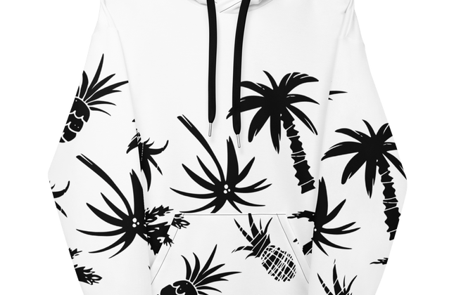 Find Your Coast® Pine and Palm Recycled Hoodie - Constantin & Crys