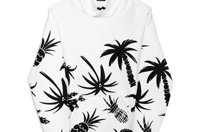 Find Your Coast® Pine and Palm Recycled Hoodie - Constantin & Crys