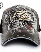 3D Leopard Cap