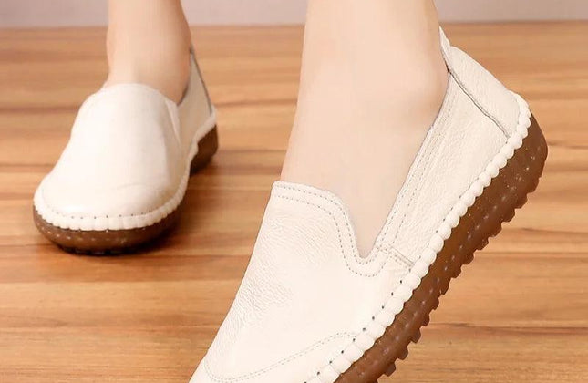 GKTINOO Women's Flats Handmade Shoes 2025 Spring Autumn Genuine Leather Ladies - Constantin & Crys