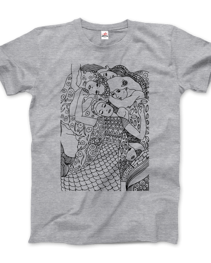 Gustav Klimt The Virgin Art Graphic T-Shirt | Premium Unisex Tee