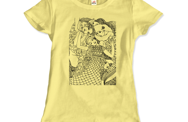 Gustav Klimt The Virgin Art Graphic T-Shirt | Premium Unisex Tee