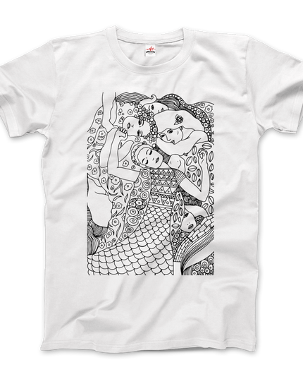 Gustav Klimt The Virgin Art Graphic T-Shirt | Premium Unisex Tee