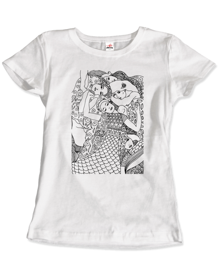 Gustav Klimt The Virgin Art Graphic T-Shirt | Premium Unisex Tee