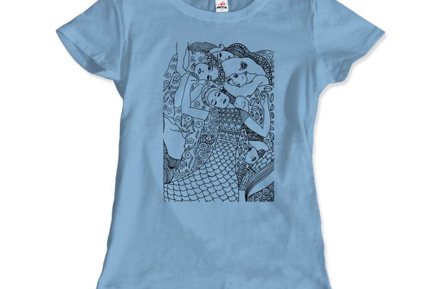 Gustav Klimt The Virgin Art Graphic T-Shirt | Premium Unisex Tee