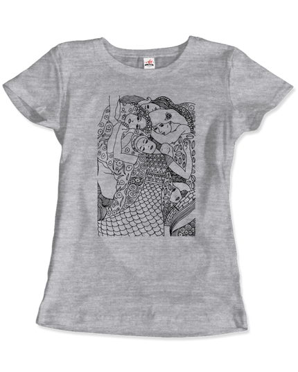 Gustav Klimt The Virgin Art Graphic T-Shirt | Premium Unisex Tee