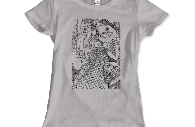 Gustav Klimt The Virgin Art Graphic T-Shirt | Premium Unisex Tee