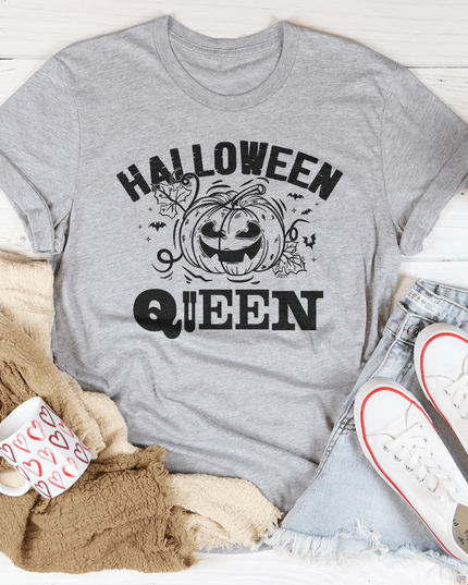 Halloween Queen T-Shirt | Spooky Season Graphic Tee for Women