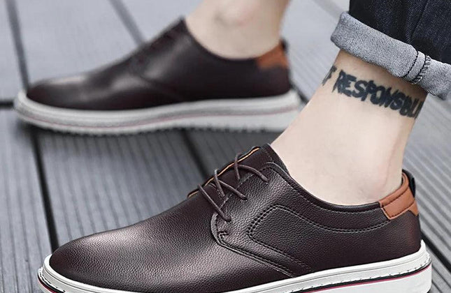 Handmade Party Wear Men Office Dress Shoes Man Genuine Leather Shoes - Constantin & Crys