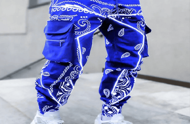 Harem Pants Men Harajuku Street Cargo Pants Jogging Trouser Loose Multi - Pockets - Constantin & Crys