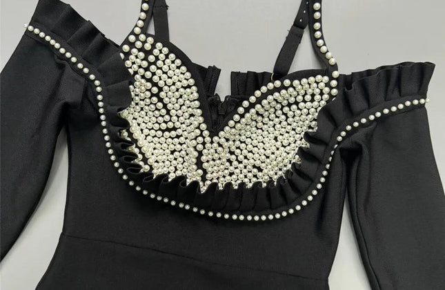 High Quality Beading Women Celebrity Long Maxi Party Night - Constantin & Crys