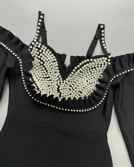 High Quality Beading Women Celebrity Long Maxi Party Night - Constantin & Crys