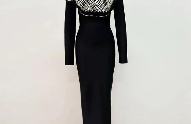 High Quality Beading Women Celebrity Long Maxi Party Night - Constantin & Crys