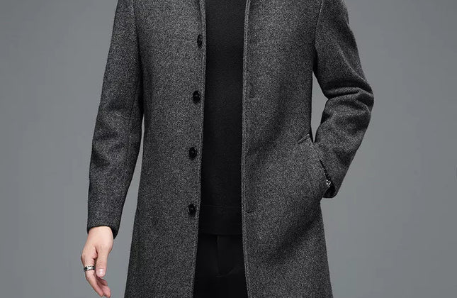 High Quality Mens Winter Jackets and Coats Business Casual Woolen Jackets - Constantin & Crys