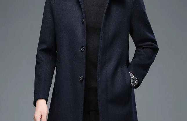 High Quality Mens Winter Jackets and Coats Business Casual Woolen Jackets - Constantin & Crys