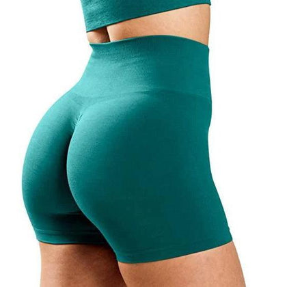 High Waist Amplify Seamless Shorts Women Scrunch Butt Yoga Shorts Push Up Gym - Constantin & Crys