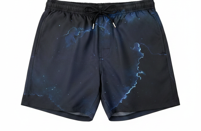 Born Galaxy Shorts – Men's Full Print Microfiber Shorts