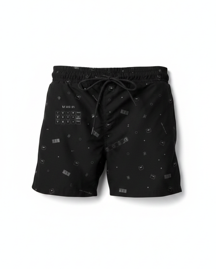 SP-404 SX Shorts – Men's Full Print Microfiber Casual Shorts
