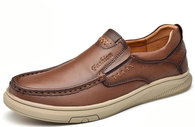 Italian Handmade Working Comfortable Office Men Genuine Leather - Constantin & Crys