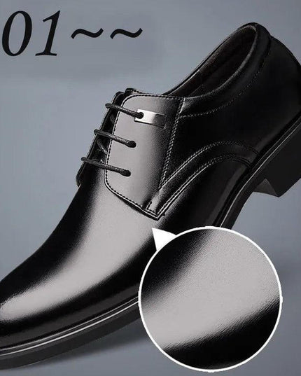 Men Height Increasing Shoes 6CM Man Elevator Shoe High Heel Men Lifted - Constantin & Crys