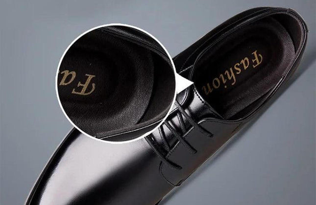 Men Height Increasing Shoes 6CM Man Elevator Shoe High Heel Men Lifted - Constantin & Crys